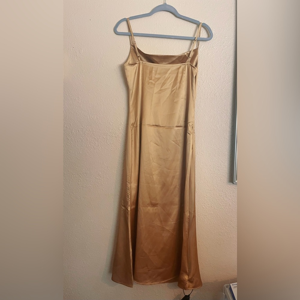 90s Slip Gilded Gold  Midi Size M